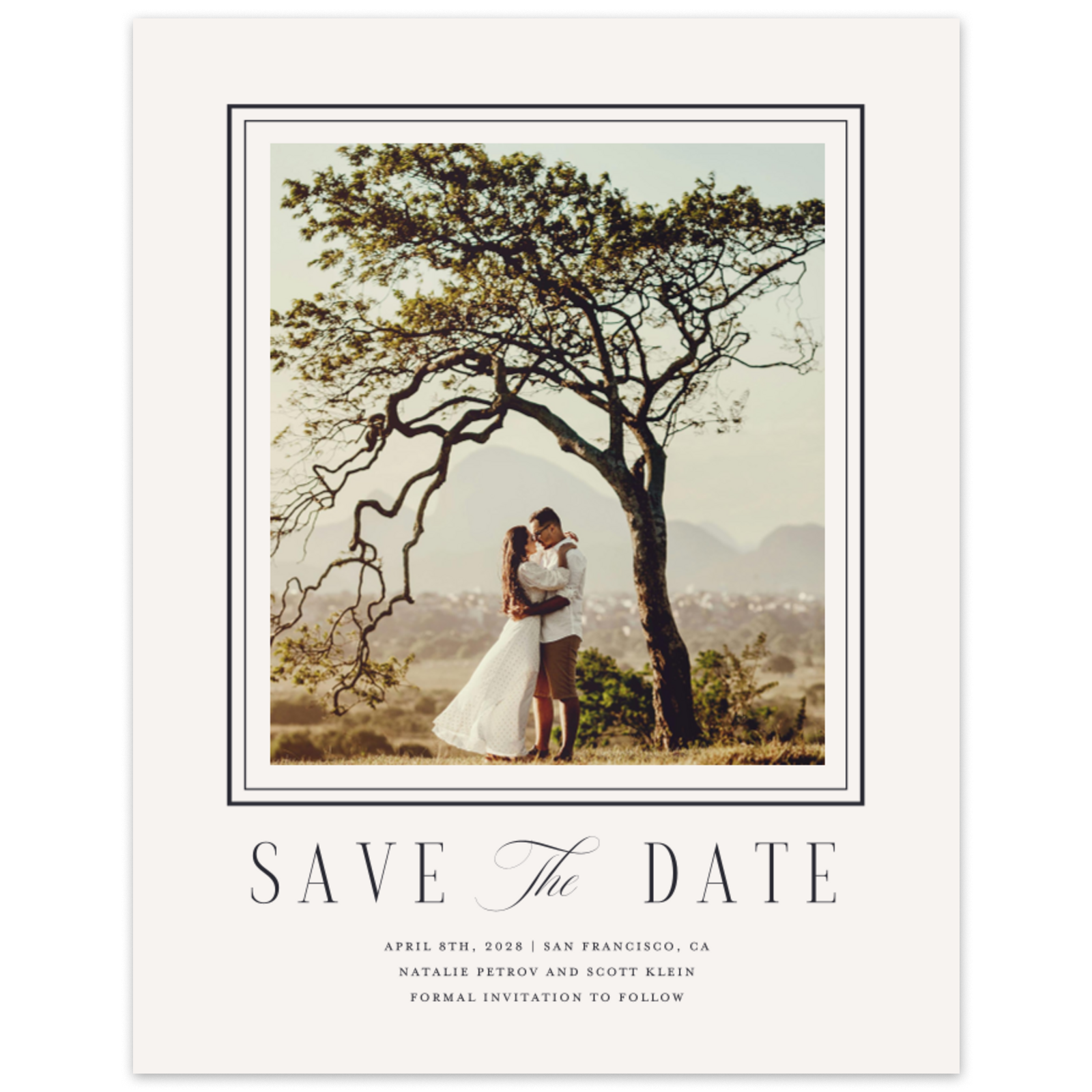 Save the Date Wedding Cards | Zola, image size:1600x1600