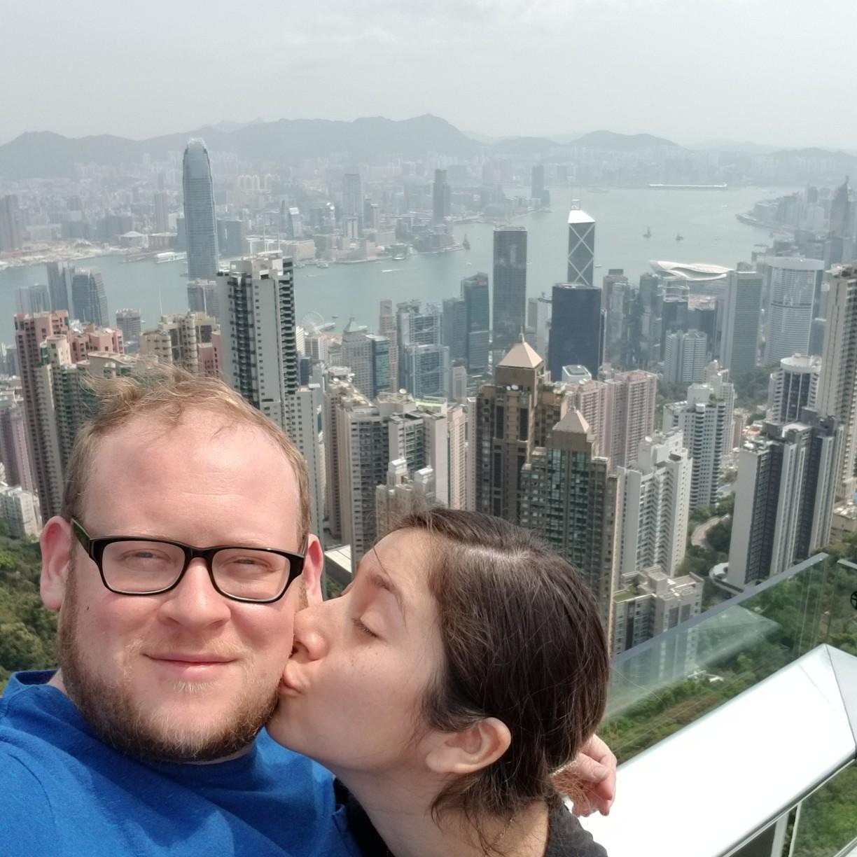 Hong Kong from above