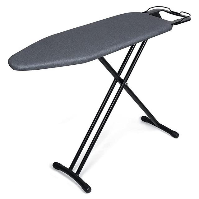 Duwee 12"x36" Ironing Board with Heat Resistant Cover and Thicken Felt Pad, Heavy Sturdy Legs