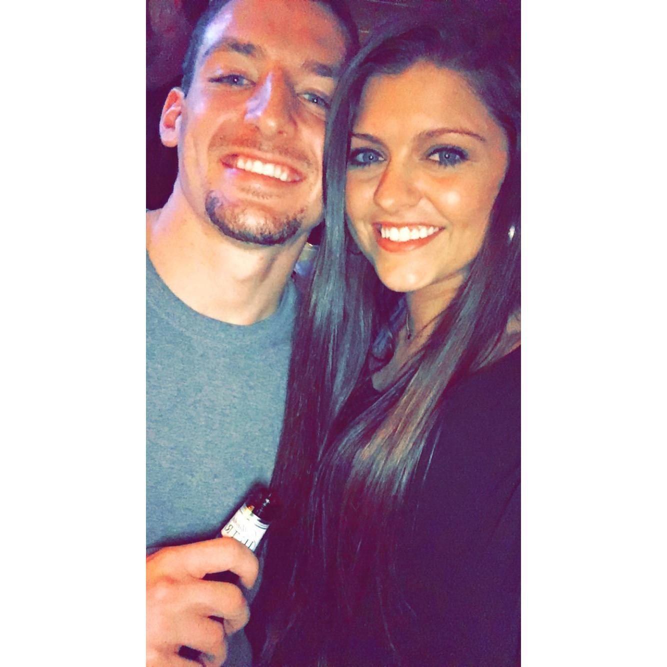 The night we started dating 💕