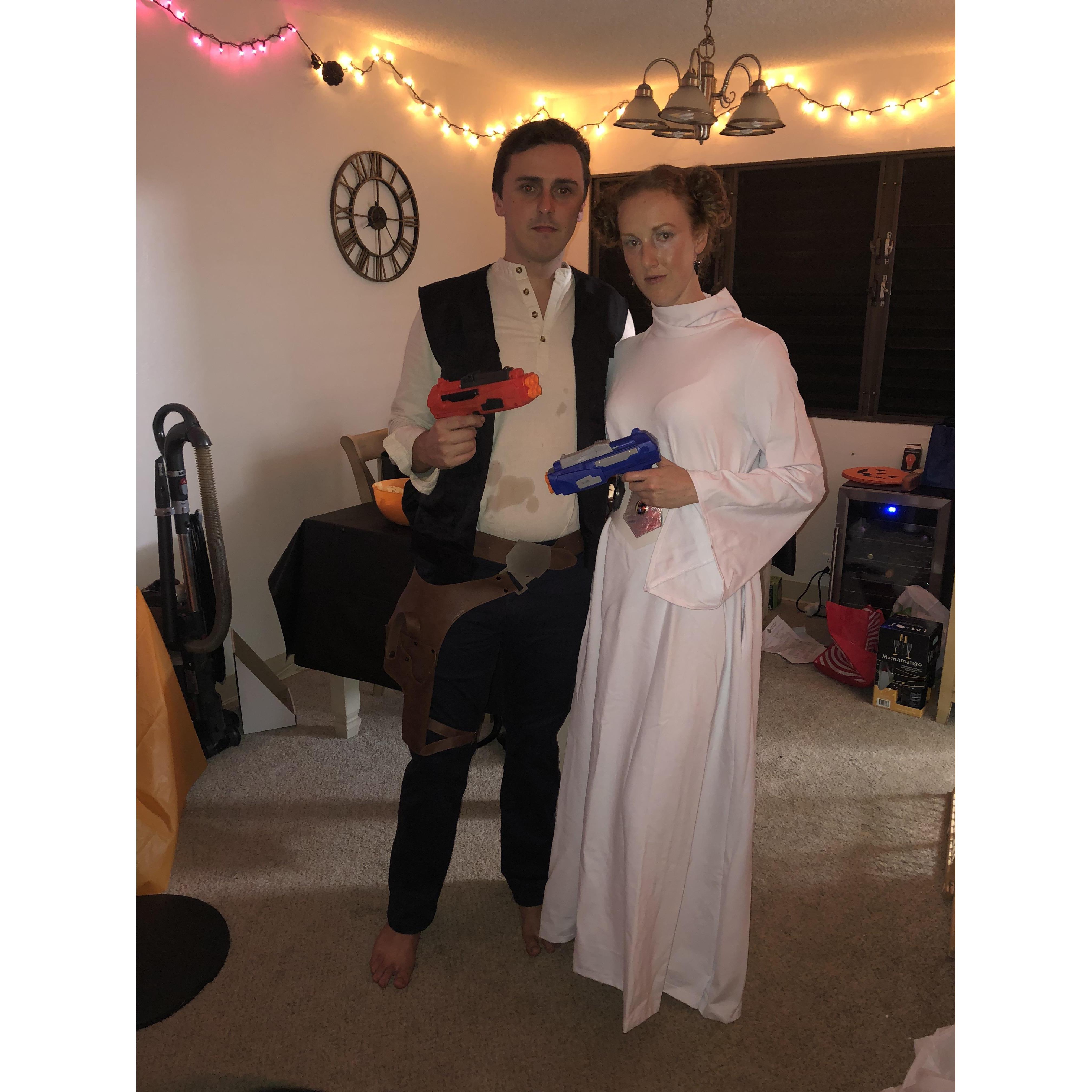 Han Solo and Princess Leia, Halloween 2019
Aiea, HI