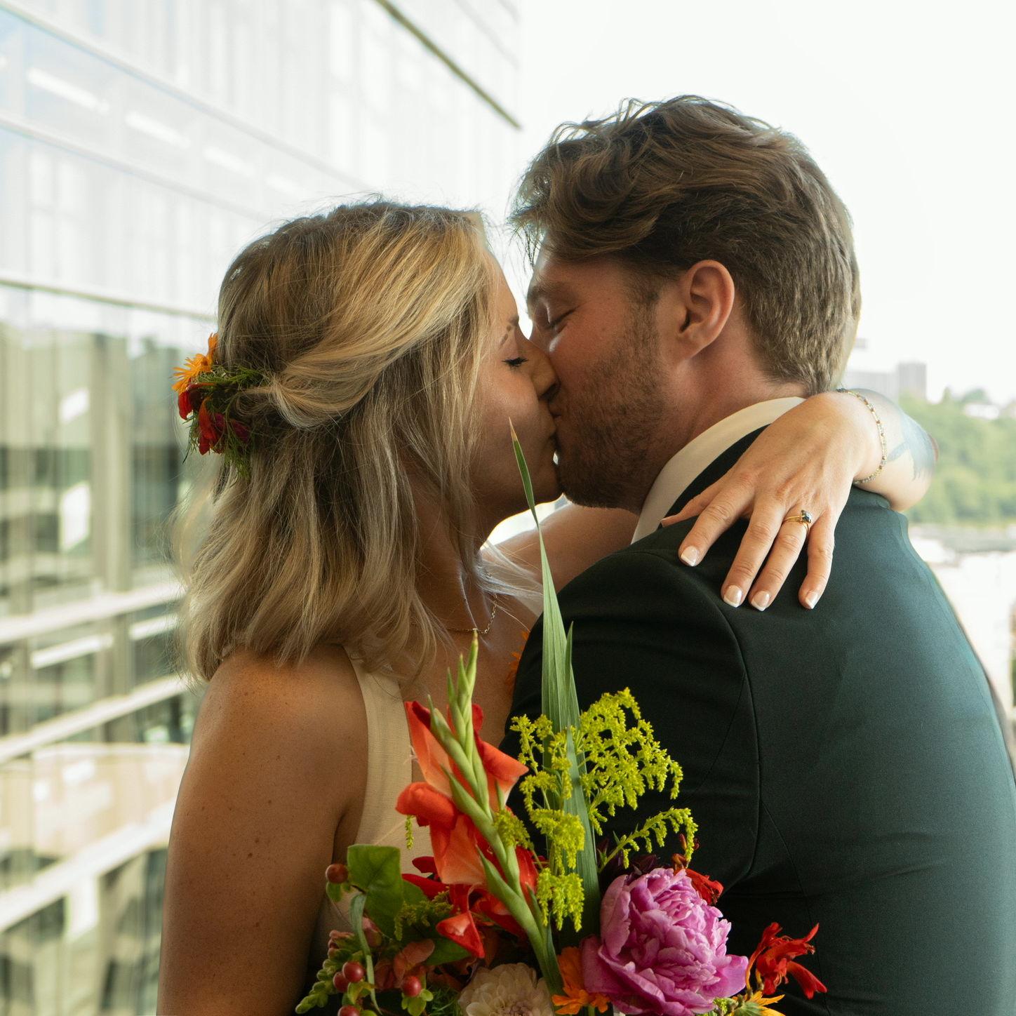 Right after we said "I do!"