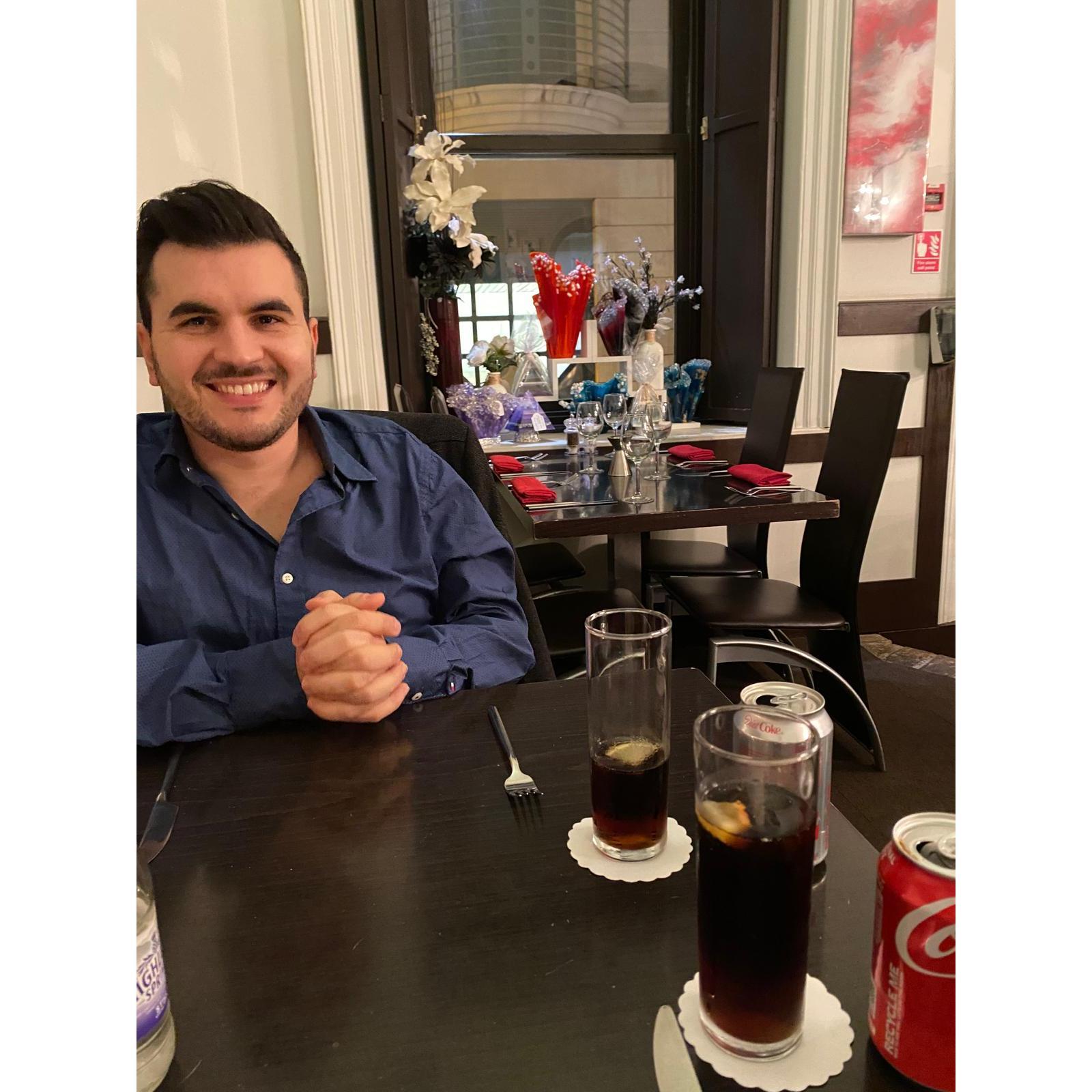 Our First Dinner Date!