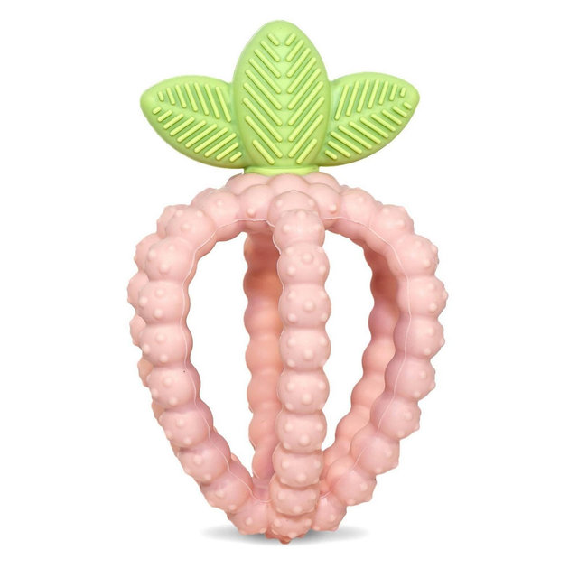 Razbaby RaZberry Bites Teether - Pink