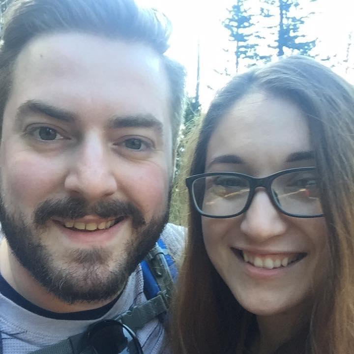 Hiking and taking in the gorgeous weather!