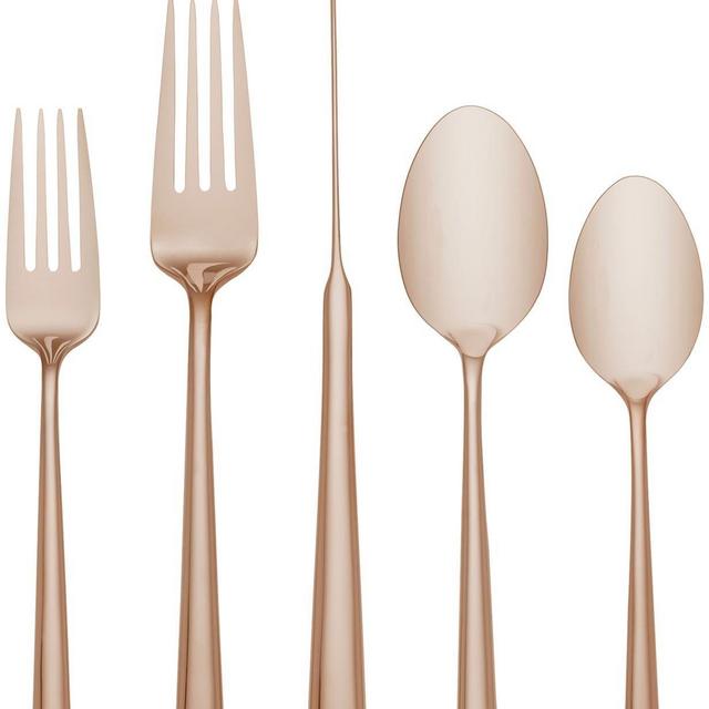 Kate Spade New York 847833 Malmo Rose Gold 5 Piece Flatware Set