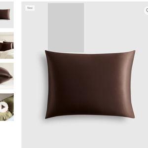 Mulberry Silk Pillowcase - Espresso, Standard