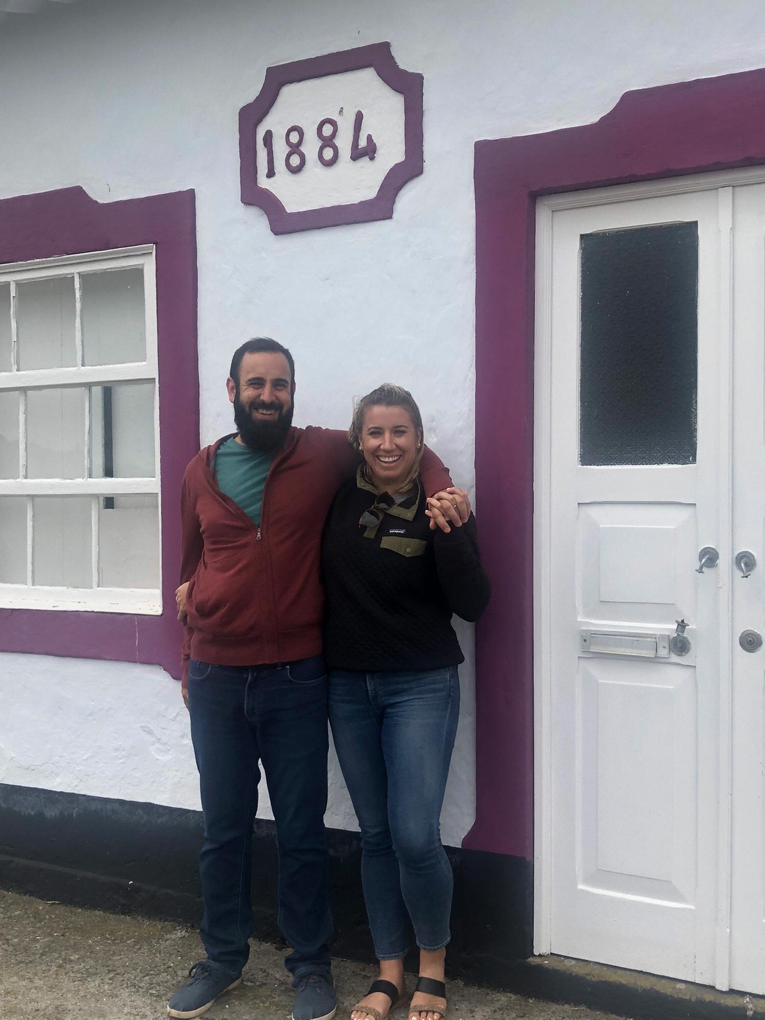 Visiting Este's mother's family home on the island of Terceira in the Azores in 2019! Such a special trip.