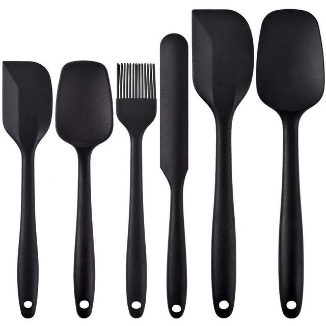 6pk Silicone Spatula Set