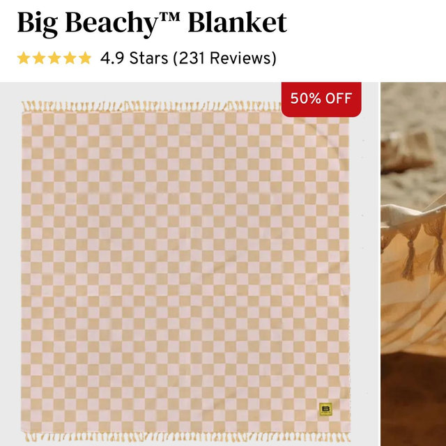 Big Beachy™ Blanket