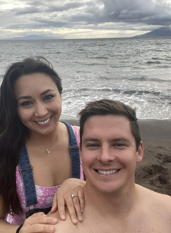 2021 Maui when Jack popped the question!