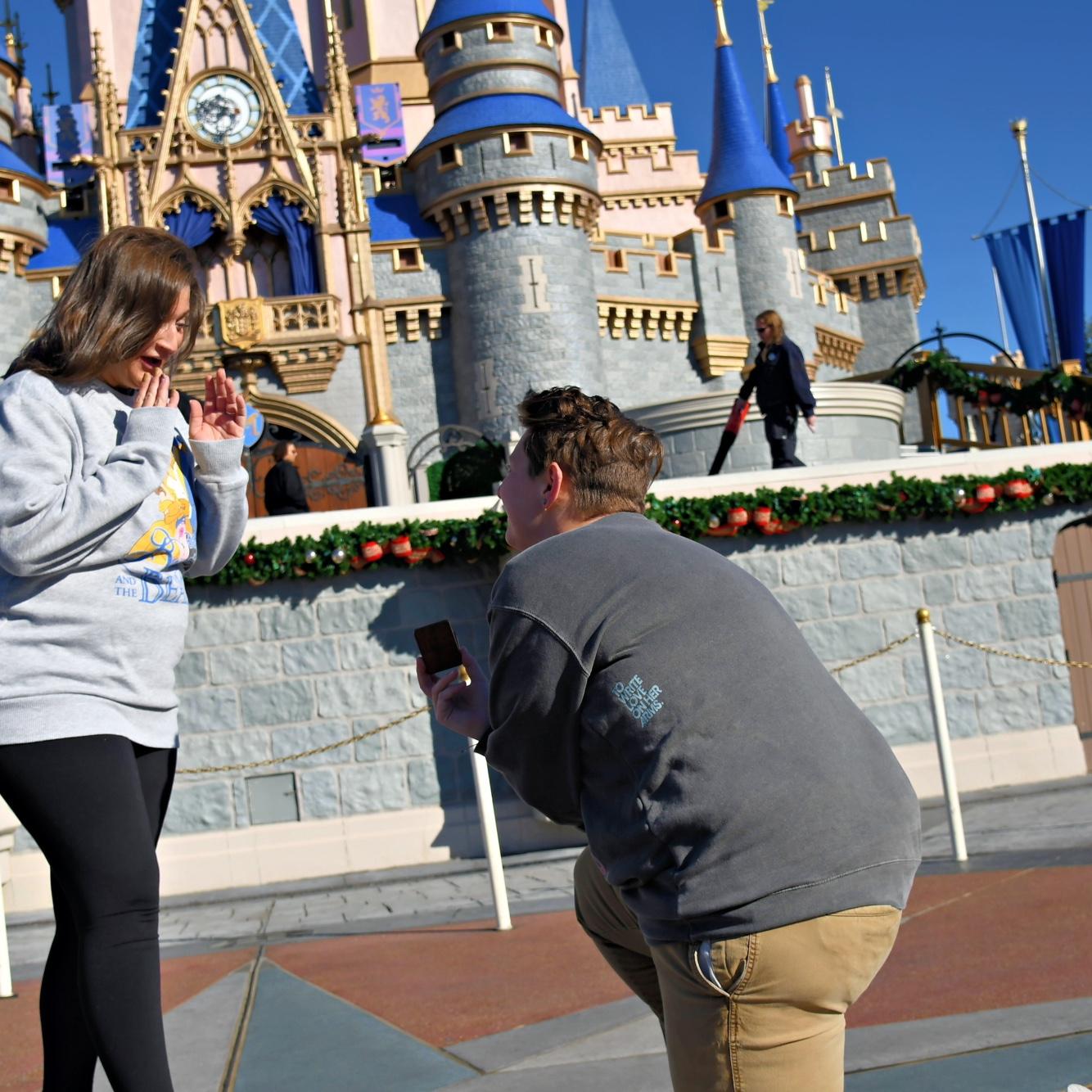 Ask her what she said at first…