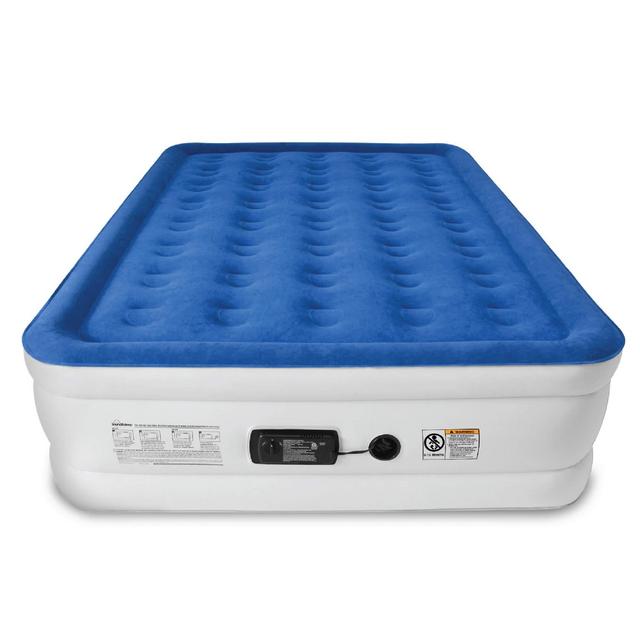 SoundAsleep Dream Series Air Mattress with ComfortCoil Technology Internal High Capacity Pump - Queen Size