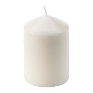 LÄTTNAD Unscented block candle, natural