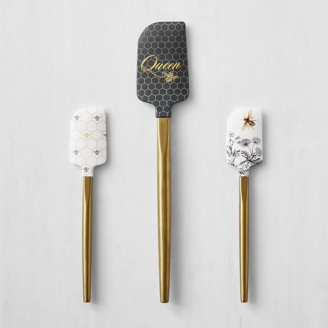 Bee Spatulas, Mini, Set of 2