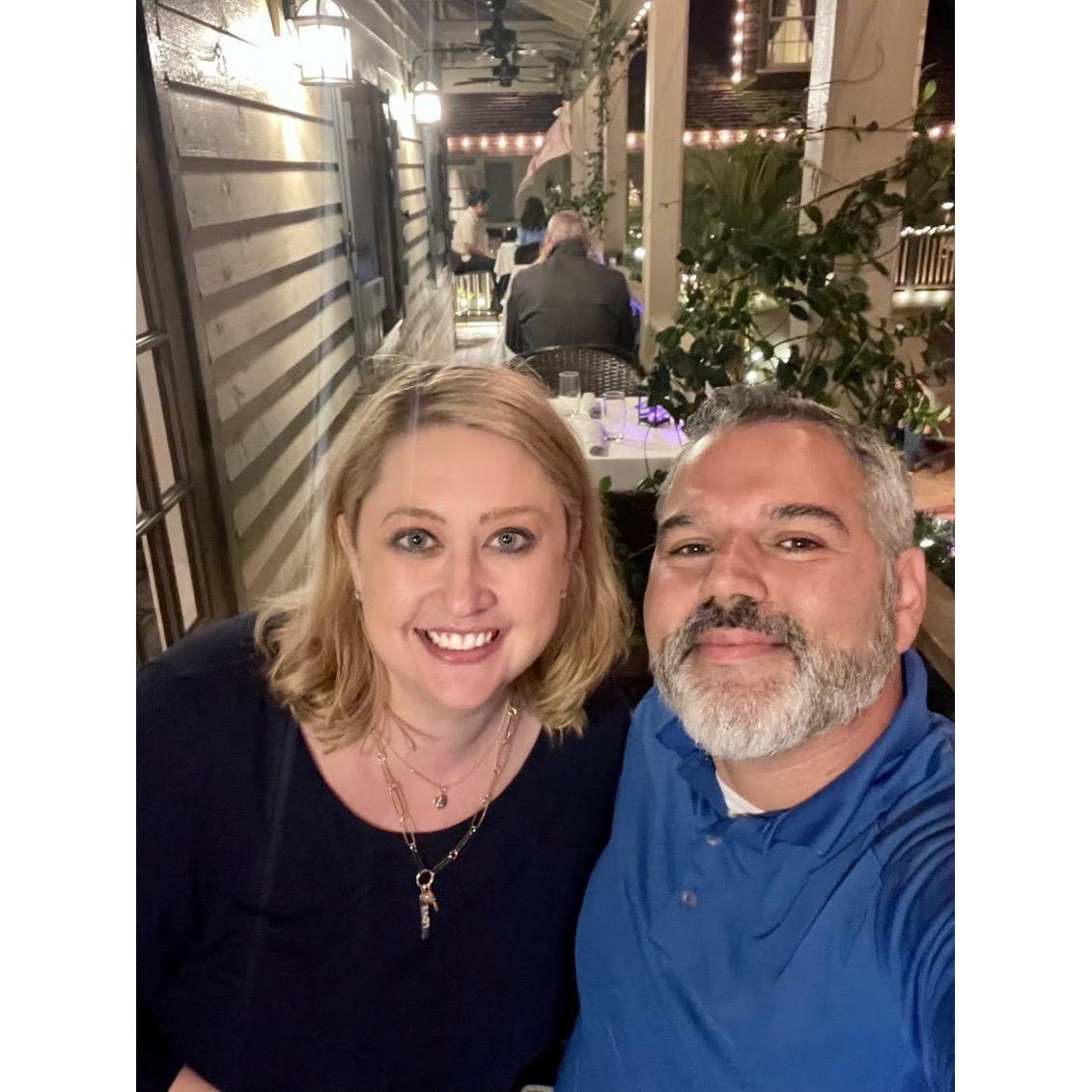Saint Augustine Dinner Date, the only thing better than the food was the company!