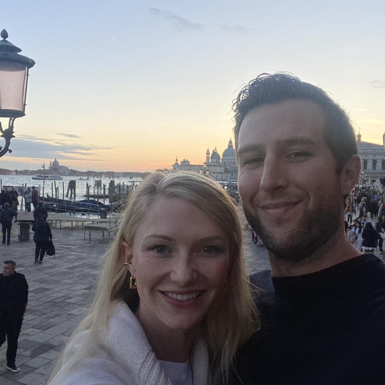 Sunset in Venice