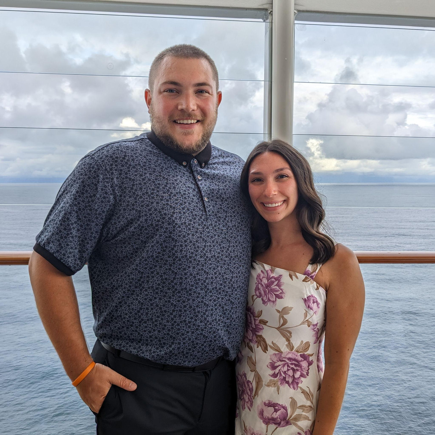Sailing through Alaska on a Cannarozzi family vacation!