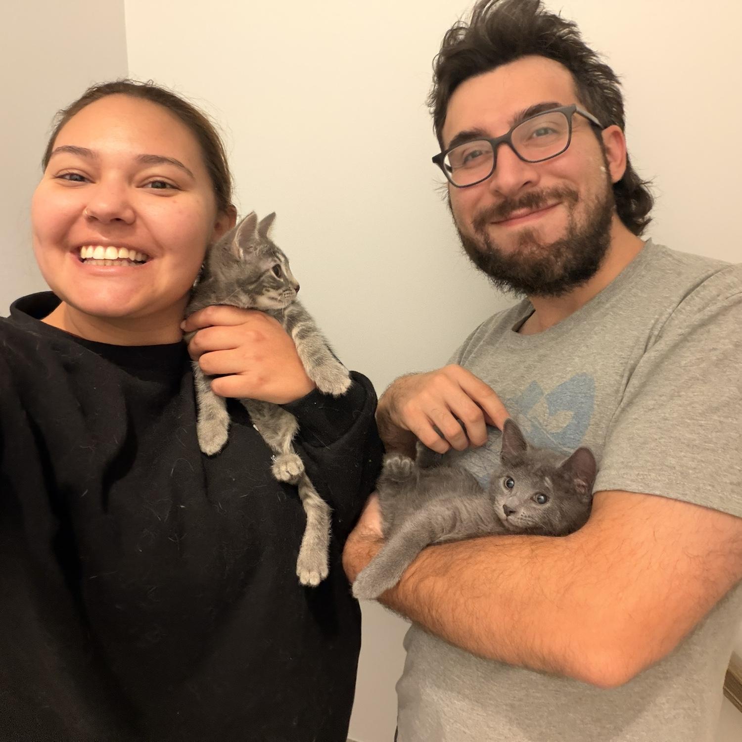 Welcome to the fam, Lyra and Hermes!