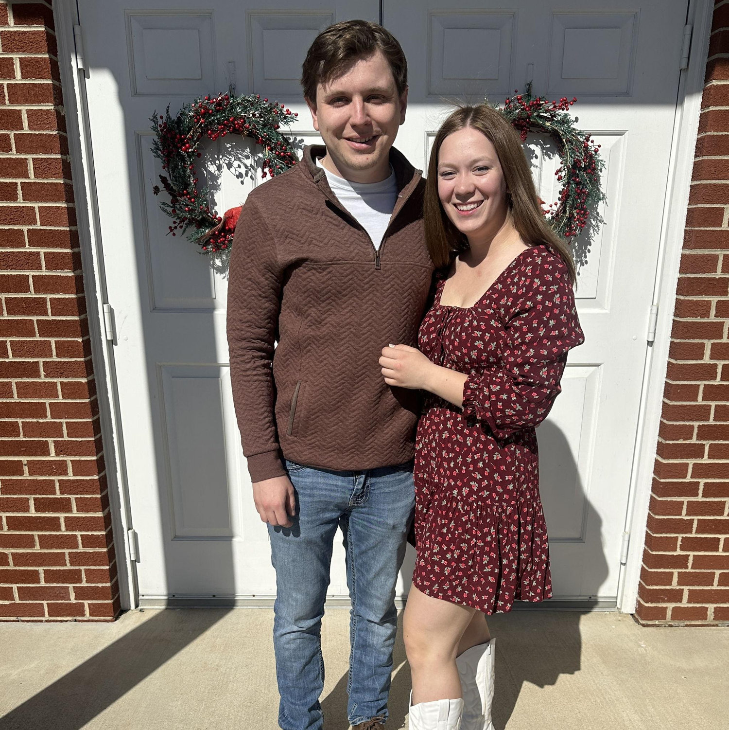 Our first photo together!