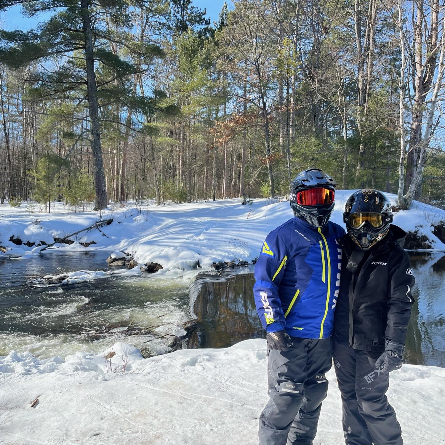 Snowmobiling in Eagle River