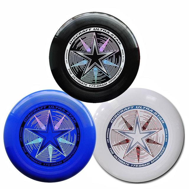 Discraft 175g Ultimate Disc Bundle (3 Discs) Black, White & Blue