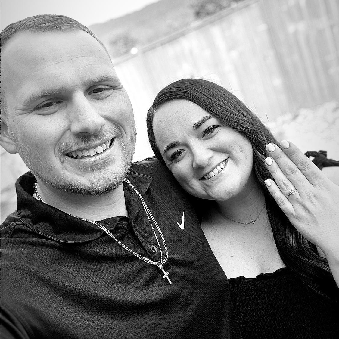 Our engagement announcement!
