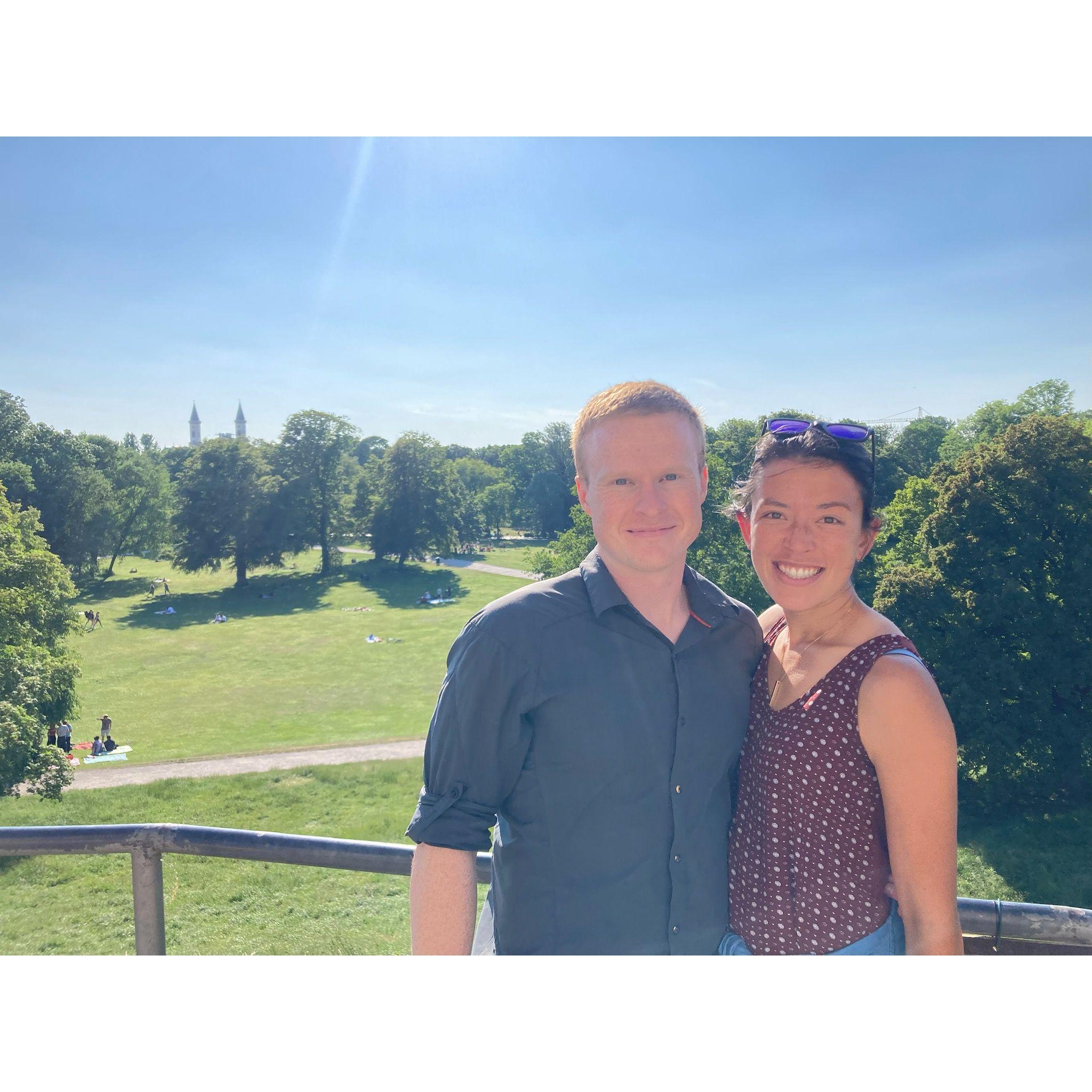 First international trip, Germany