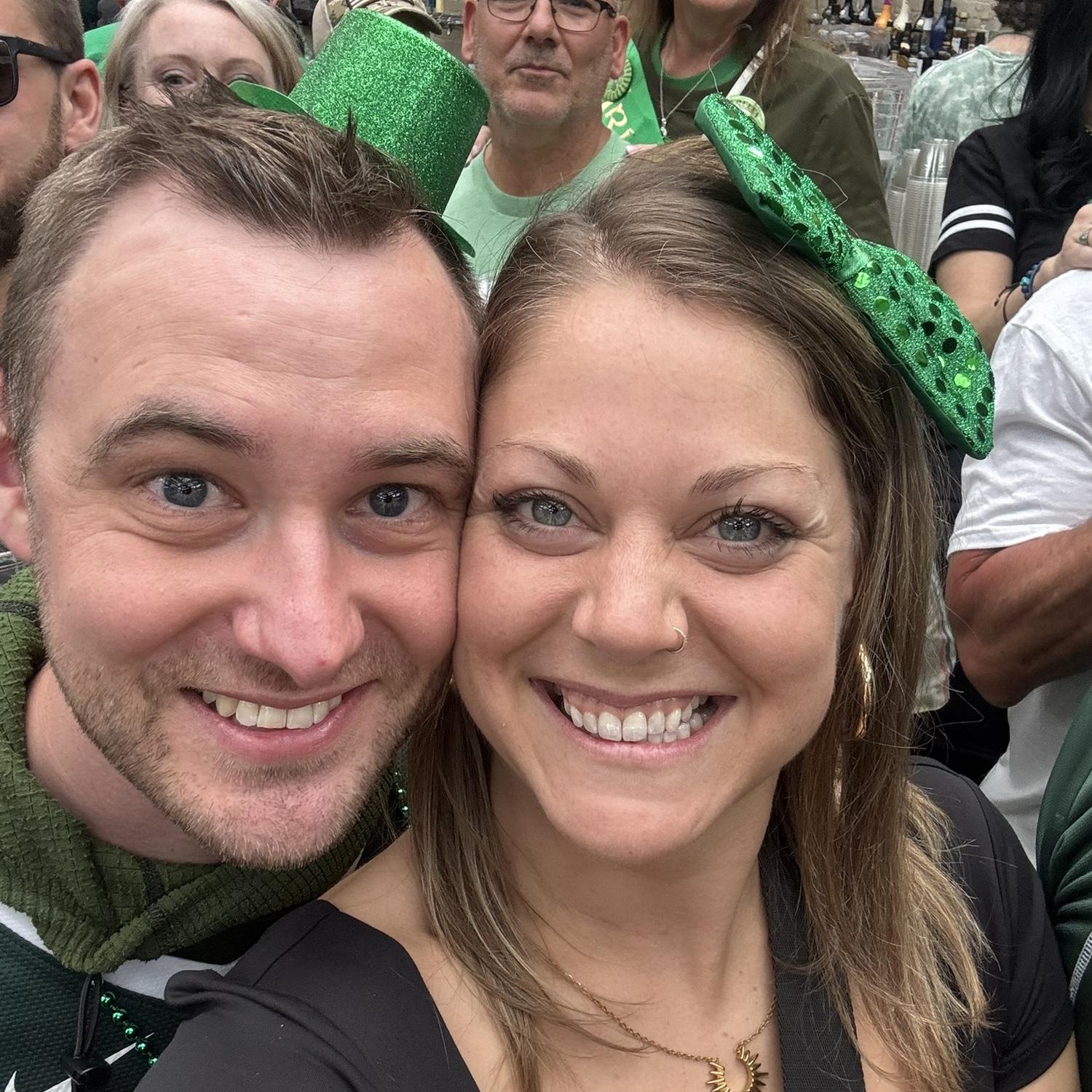 St. Patrick's Day shenanigans in Traverse City, MI.