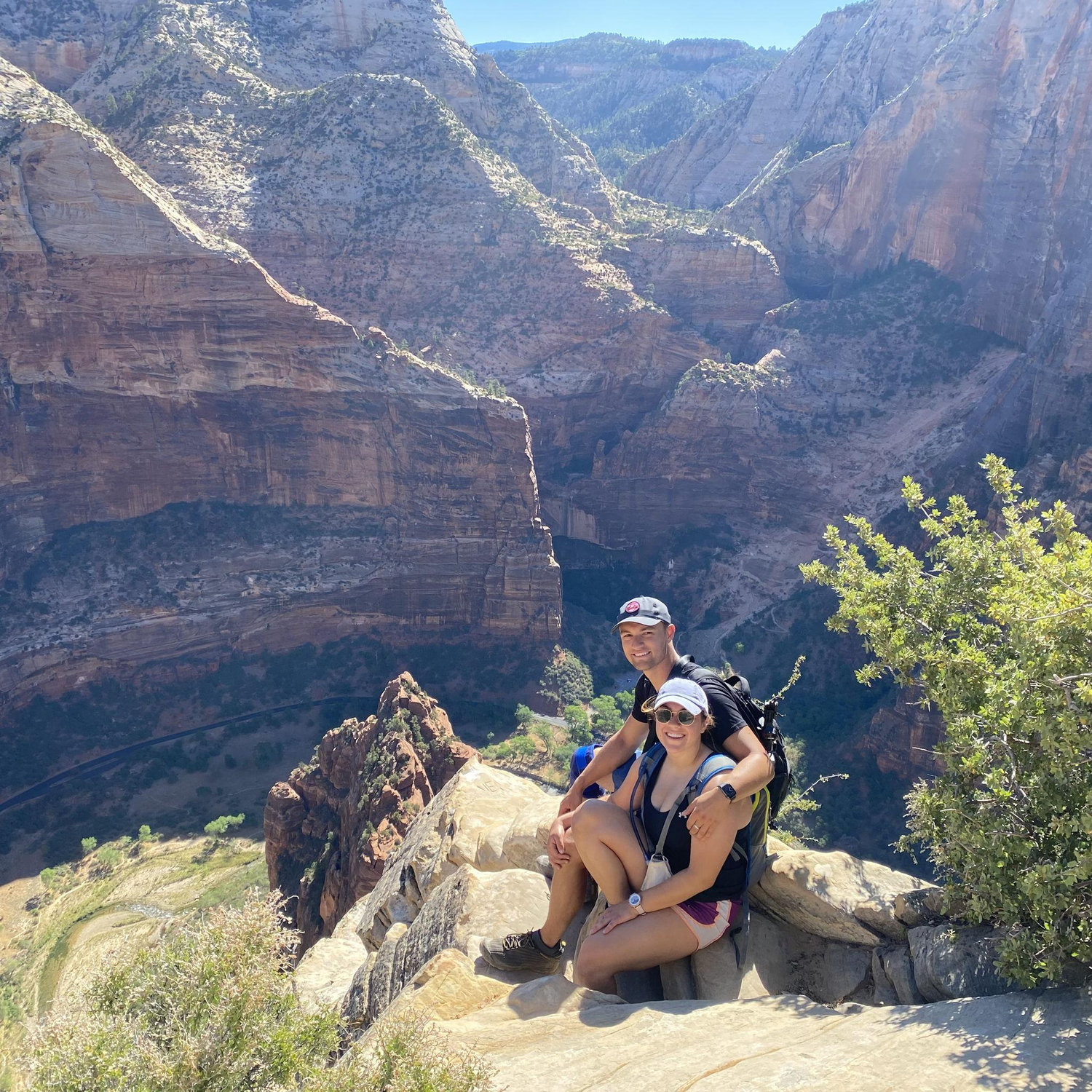 Angel's Landing in Zion National Park - May 2021