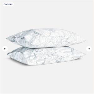Classic Percale Pillowcase Set (Oyster in Storm)