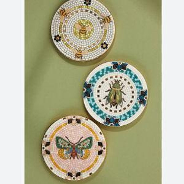 The Bistro Tile Stoneware Coaster: Garden Edition