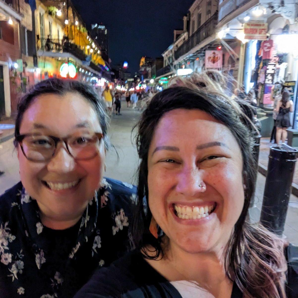 Andi joined Danie in NOLA for a conference on Race & Ethnicity in Higher Education and fell hard.