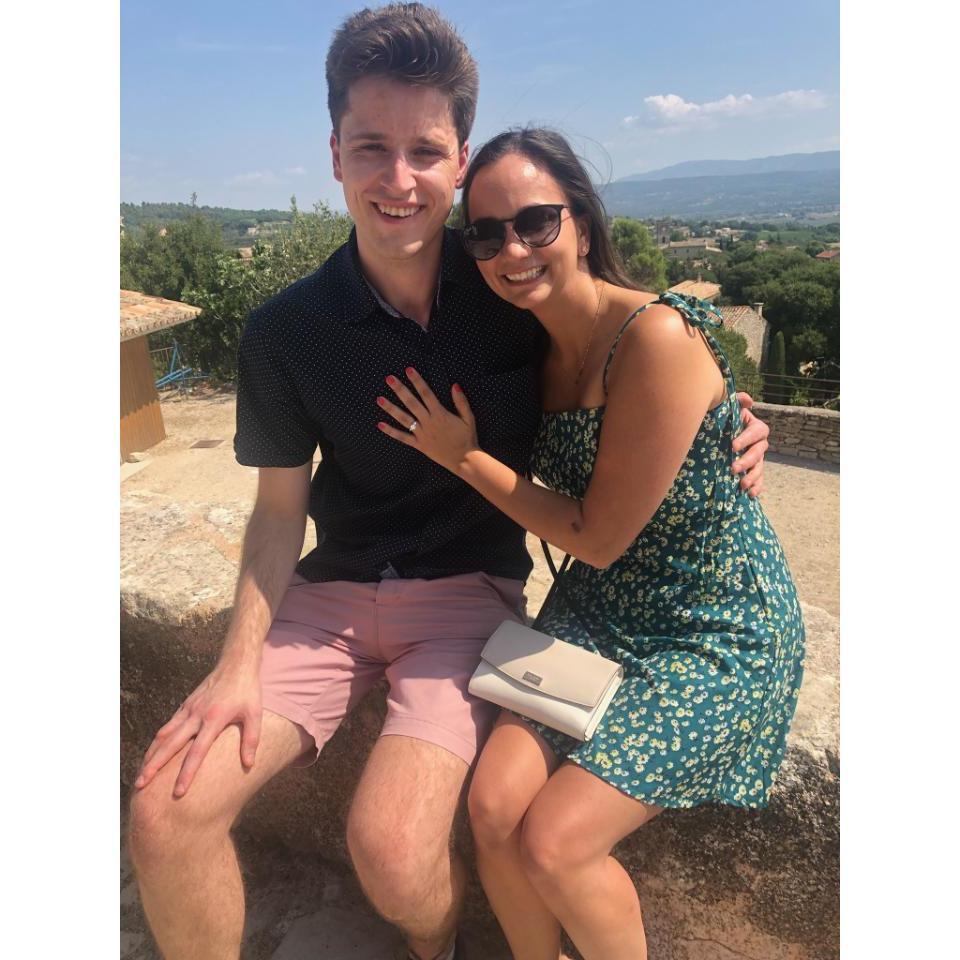 Right after we got engaged