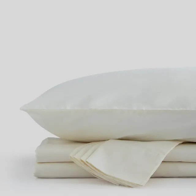 Fabdreams 300 Thread Count Certified Organic Cotton Percale Sheet Set