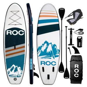Roc Inflatable Stand Up Paddle Board with Seat - Teal
