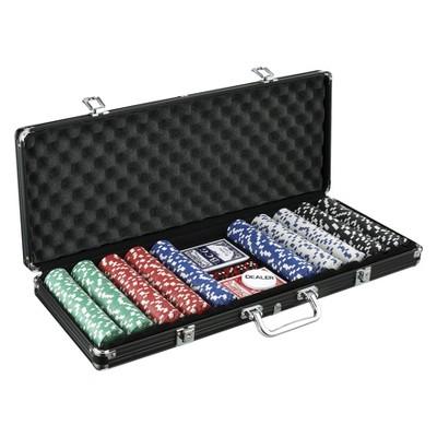 Product description page - John N. Hansen 500 Chip Poker Game Set
