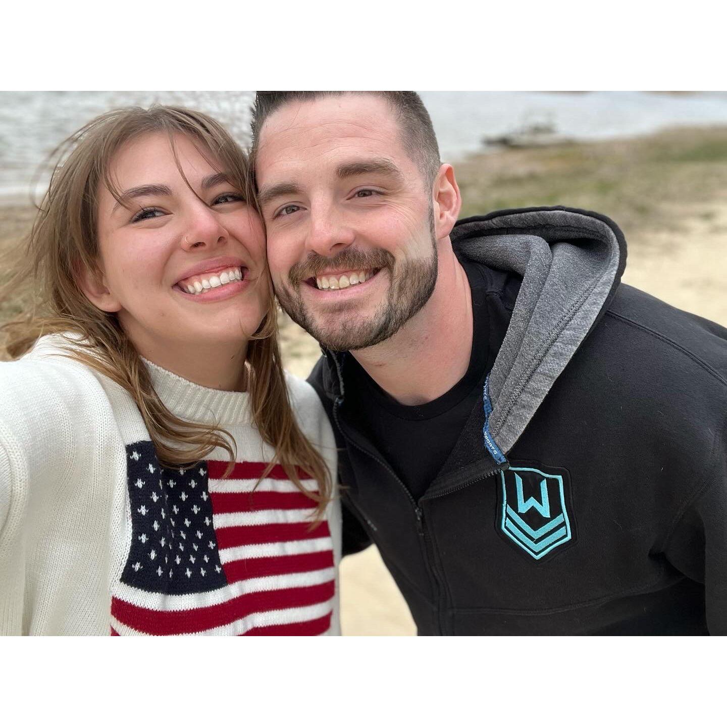 weekend beach trip