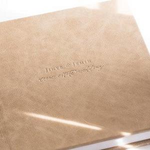 LUXE LAYFLAT 10x10" HEIRLOOM WEDDING ALBUM with Haley Richter Photography