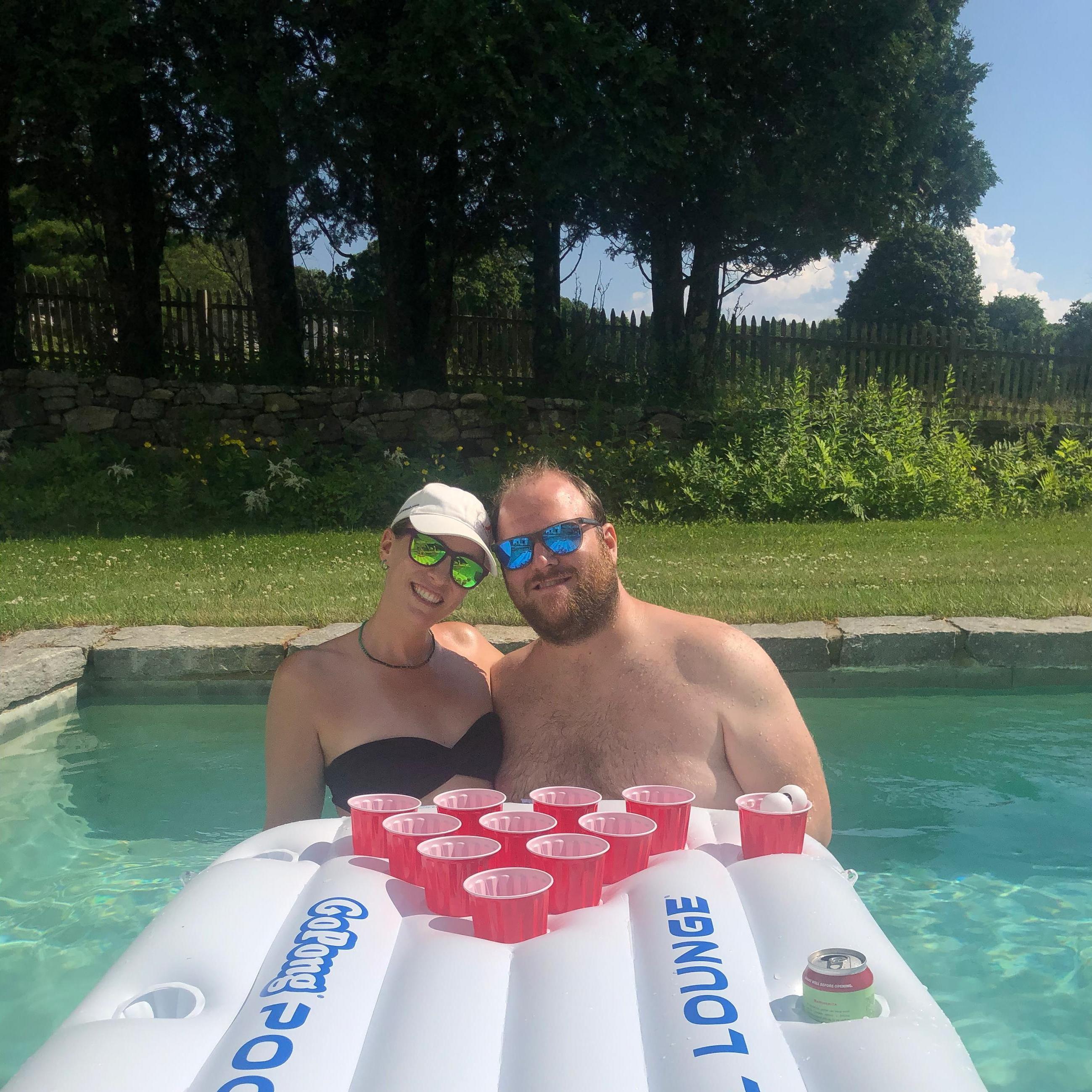 Undisputed beer pong champs of Washington, CT