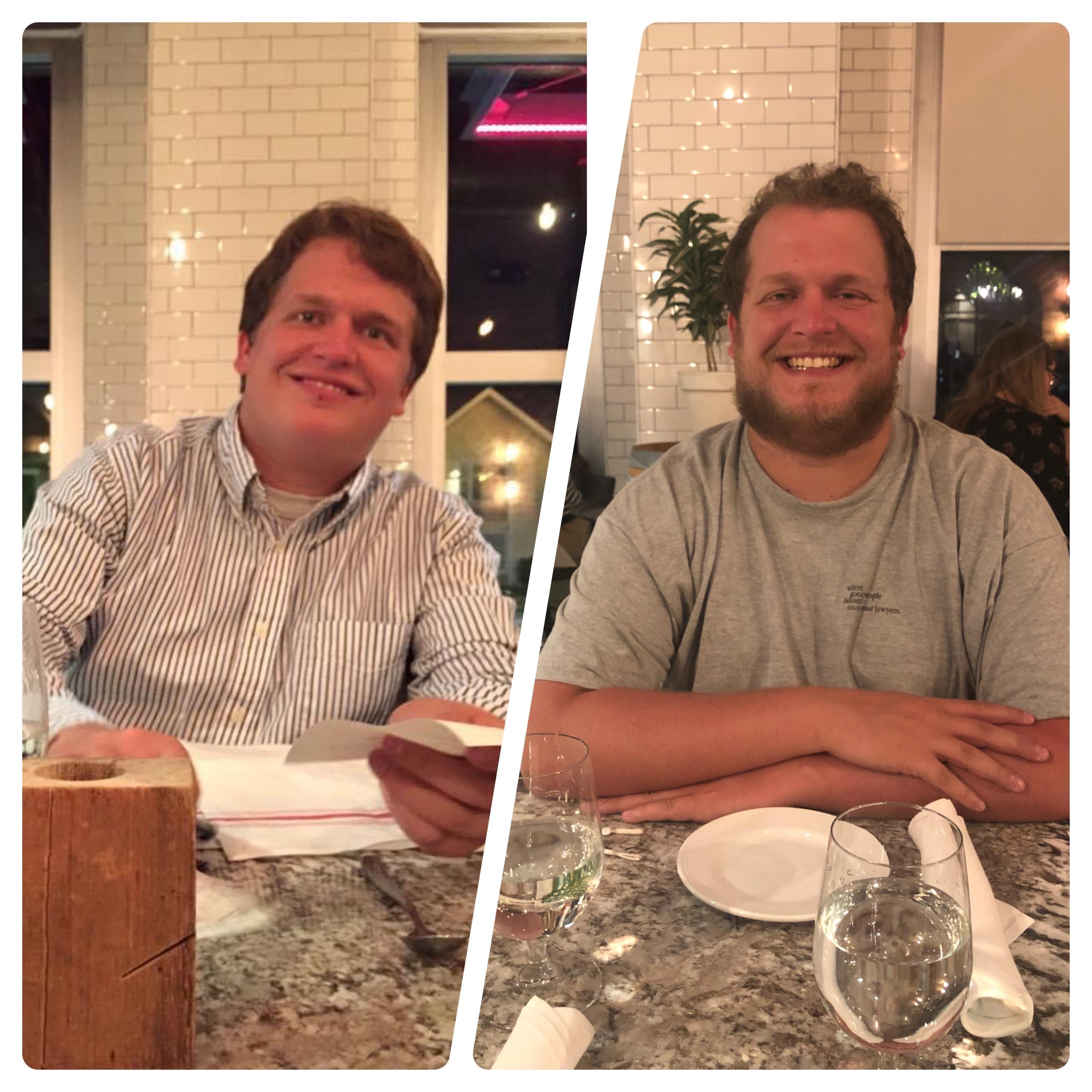 First Date location 6 years apart (October 2021)