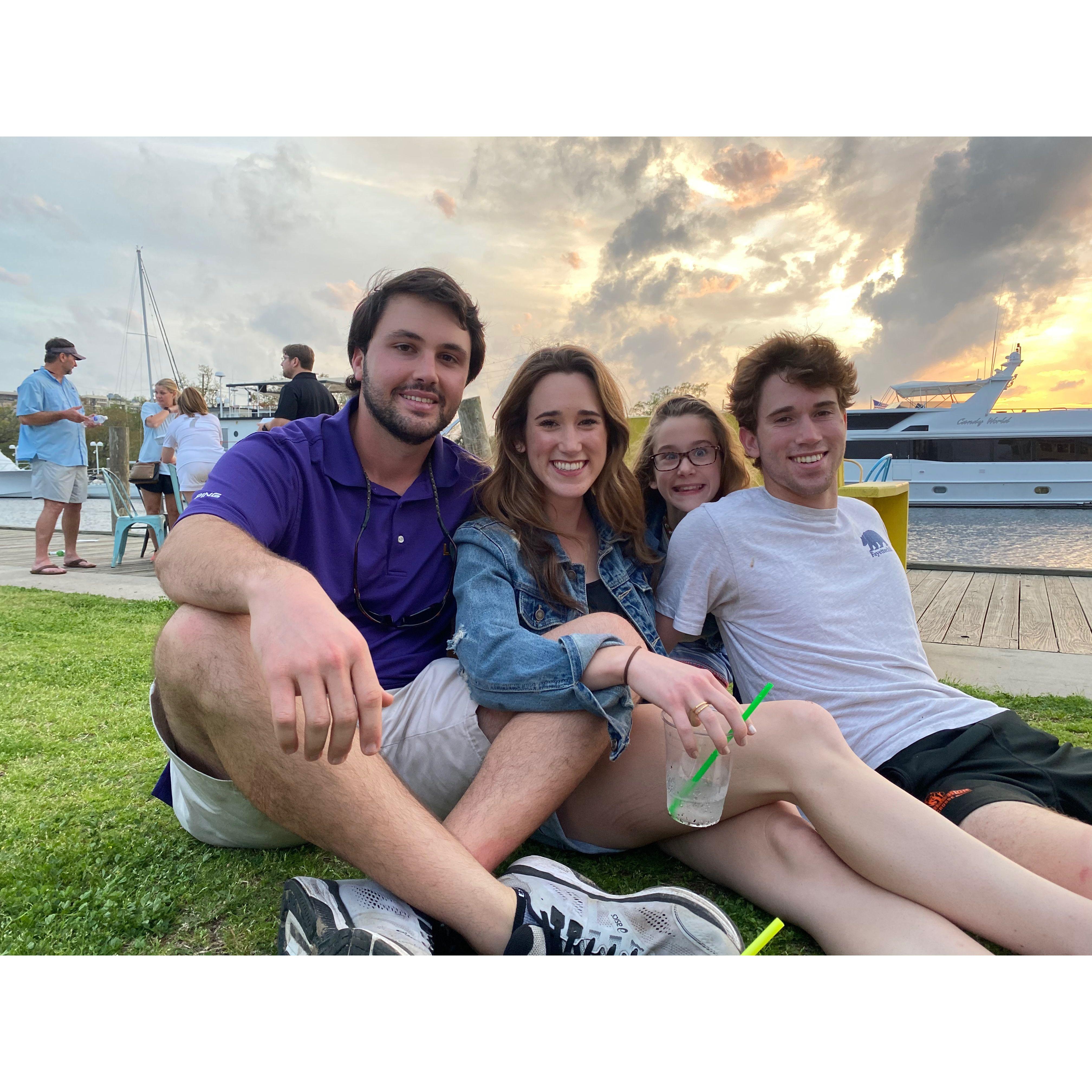 First time Logan met my family!