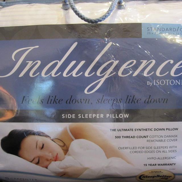 AytraHome Indulgence by Isotonic Side Sleeper Pillow (1, Standard/Queen)