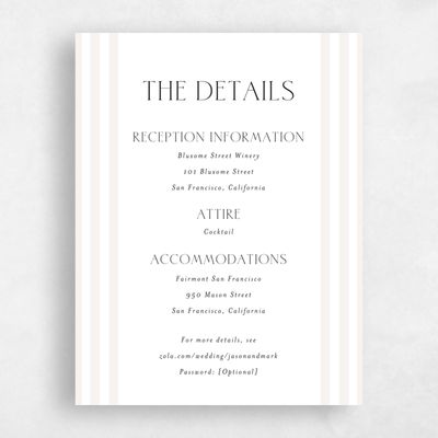 White Wedding Enclosure - Reinette