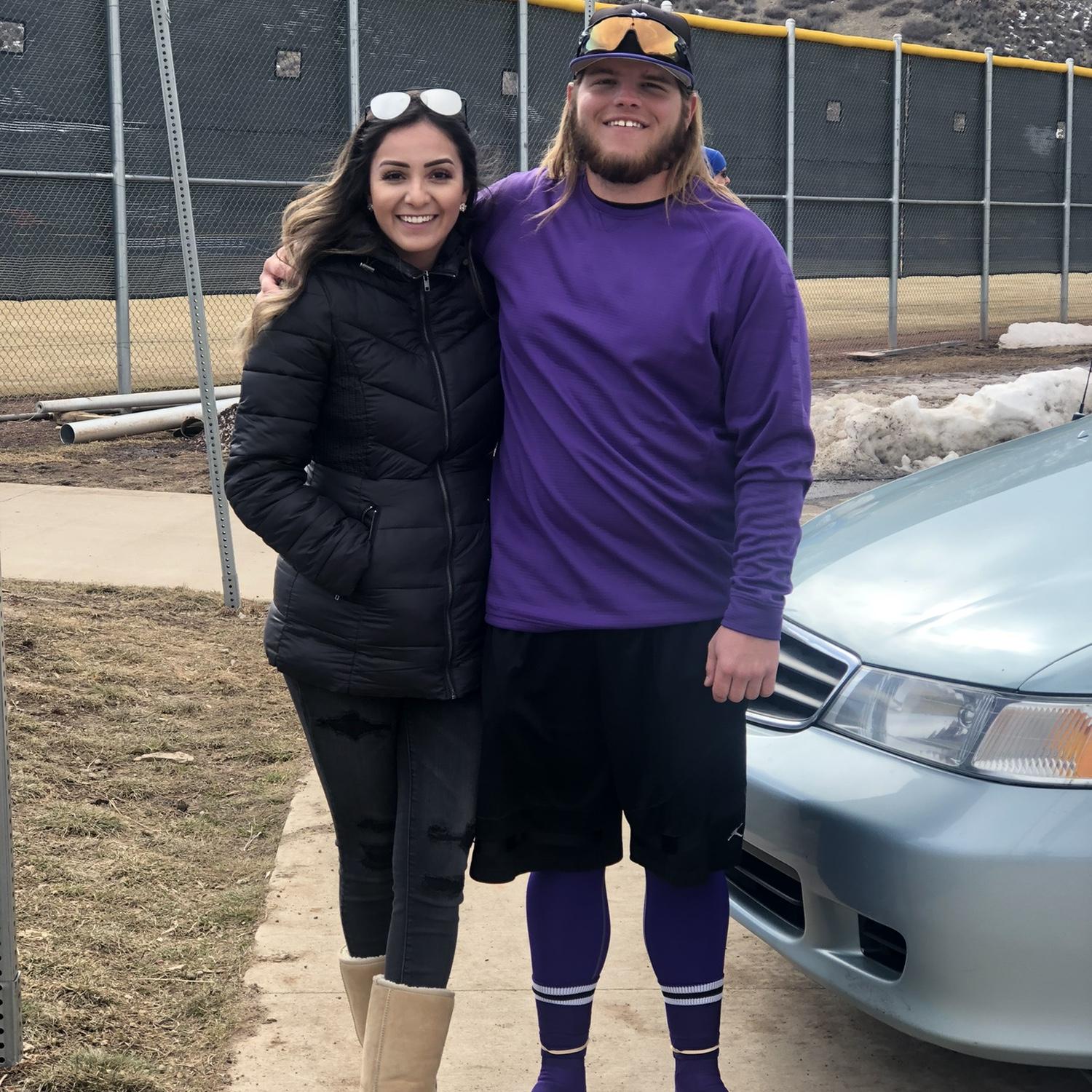 Jared played baseball in Colorado