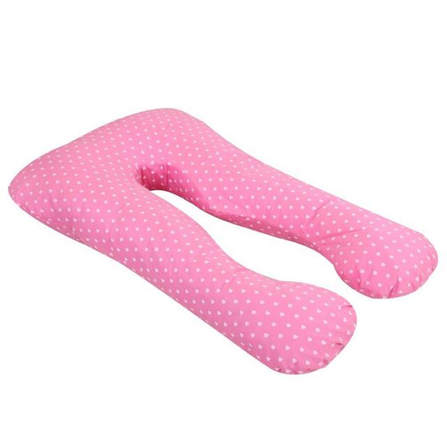 Robolife Multifunctional Pregnancy Pillow for Side Sleeper Pregnant Women Pink Bubblegum