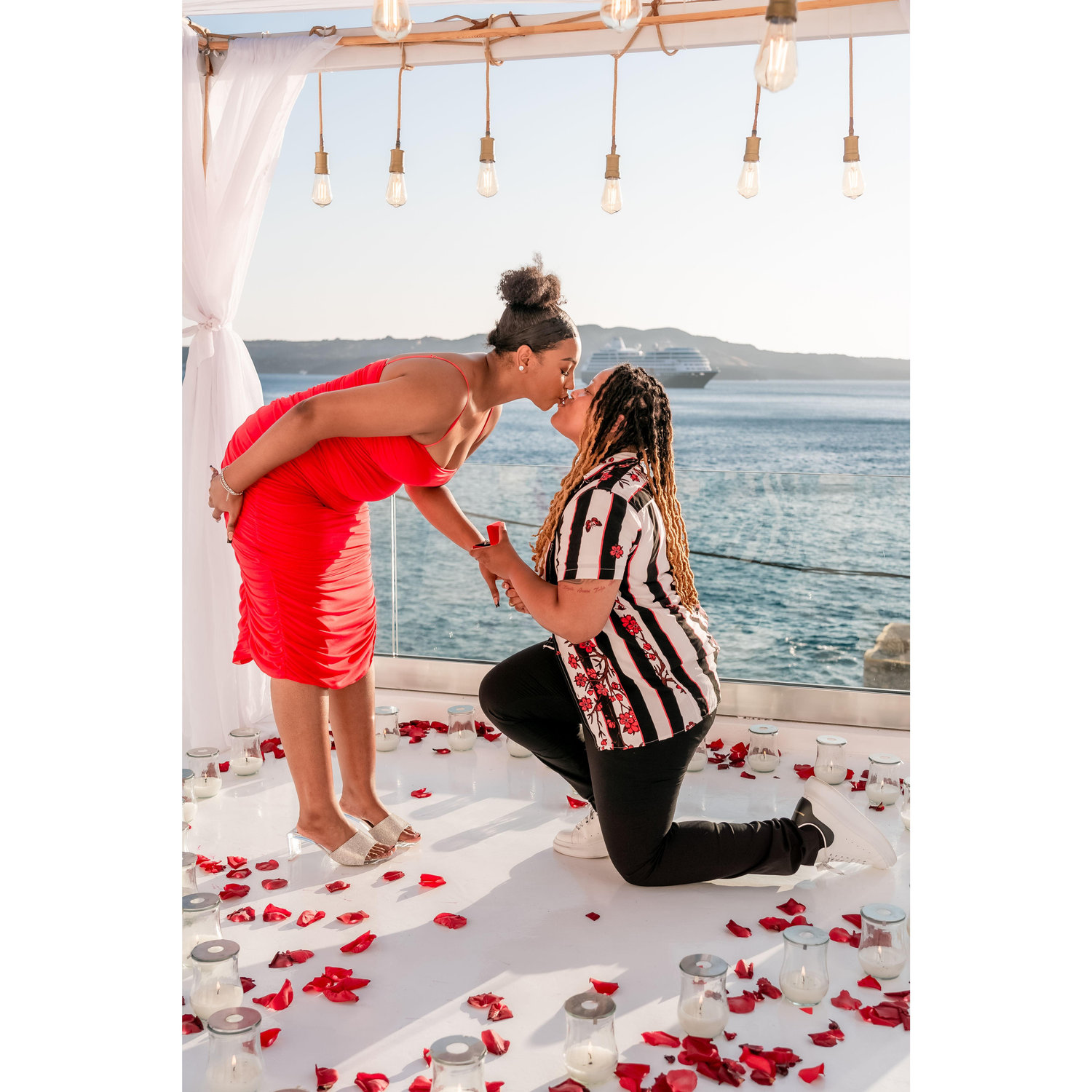 Our Engagement Shoot in Greece
