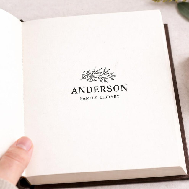 Custom Book Stamp