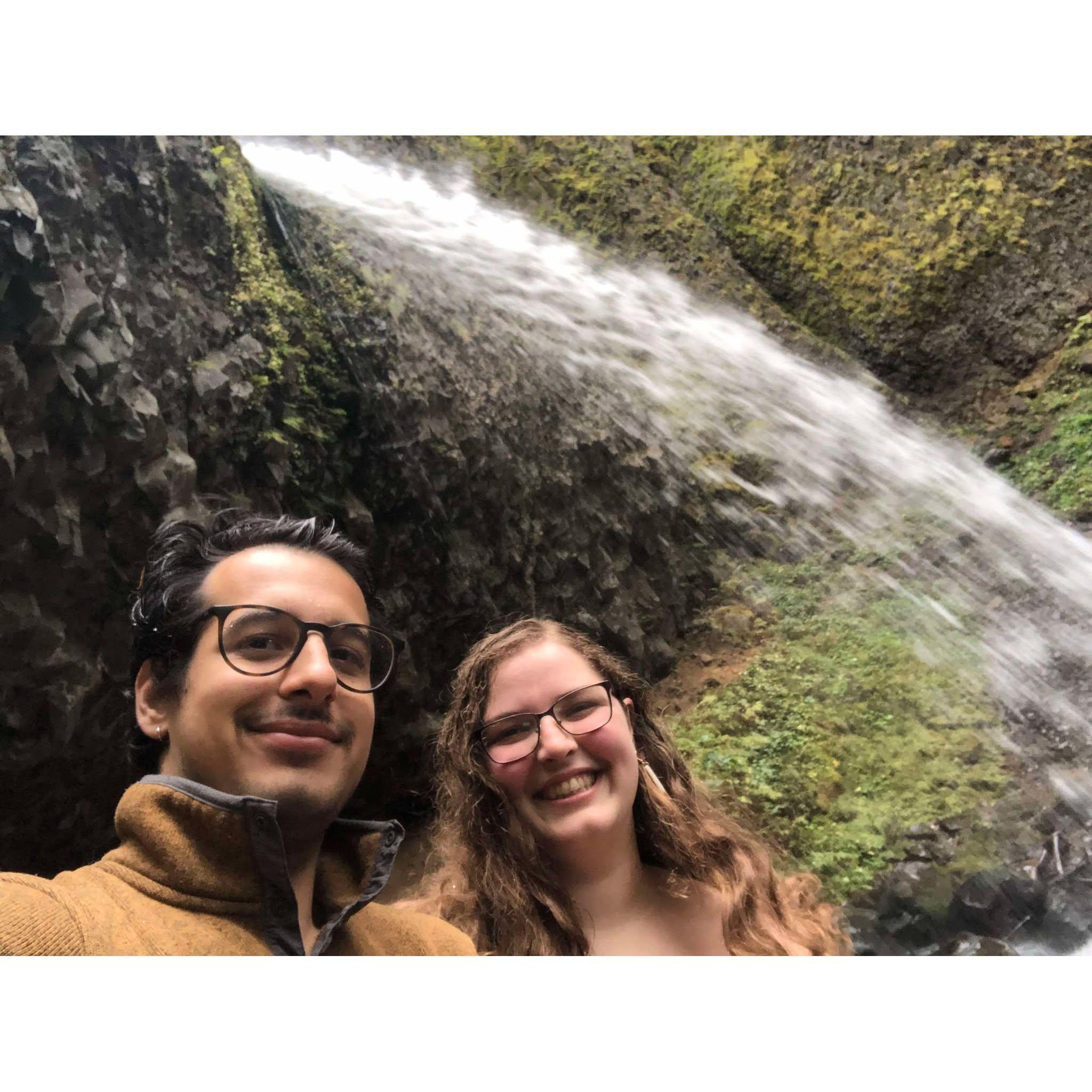 Multnomah falls area