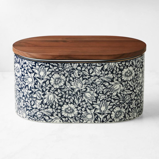 Williams Sonoma x Morris & Co. Bread Box, Porcelain